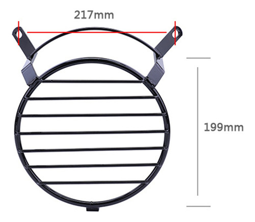 Funda Protectora Para Parrilla De Faro De Motocicleta Dl250 Foto 5