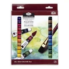 Set De Pinturas Acuarela Royal Langnickel Con 24 Piezas