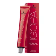 Tinte Profesional Permanente Igora Royal Schwarzkopf 60ml Color 9-7 Rubio Muy Claro Cobrizo