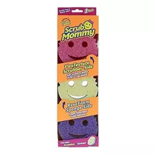 Esponja Scrub Mommy Store Scrub Mommy - Dual Sided Sponge With Sof De Polimero Pack X 3