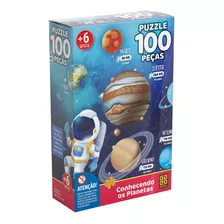 Puzzle 100 Peças Conhecendo Os Planetas Grow