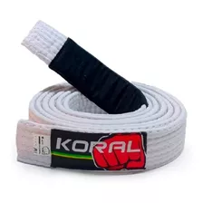 Faixa Jiu-jitsu Infantil Koral Branca