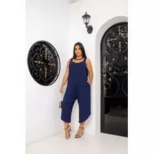 Macacão Saruel Moda Evangelica Plus Size Moda Feminina