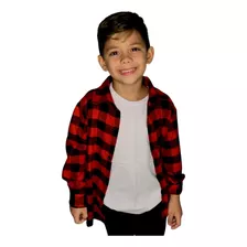 Camisa Blusa Xadrez Infantil Menino Festa Promoção