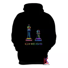 Blusa De Frio Xadrez Personalizada Chess 13