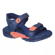 Sandália Papete Infantil Masculina Escolar Marinho Kidstep