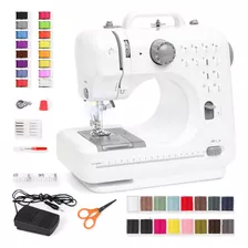 Maquina De Coser Compacta Portatil Multifuncional 12 Puntos