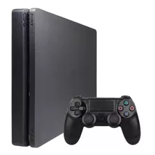 Ps4 Console Playstation C/ 1 Terabyte Preto, 1 Controle, Muito Novo! 17 Jogos, Tratado Com Muita Responsabilidade 