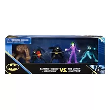 Figuras Batman Set Dc Mini 5 De 5cm Heroes Vs Villanos