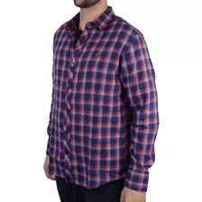 Camisa Masculina Red Nose Ml Flanela Xadrez Vermelha - 95700