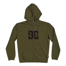 Campera Dc Shoes Modelo Star Verde Militar Negro Exclusivo