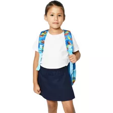 Short Pollera Escolar Colegial Gabardina Nena