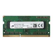 Memoria Ram Color Verde 4gb 1 Micron Mt8ktf51264hz-1g6n1