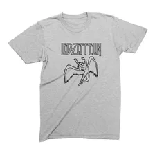 Camiseta Masculina Led Zeppelin Icaro Camisa Banda Rock