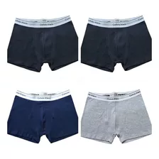 Boxer Klein Calvin Algodón Pack X 4 Boxer 