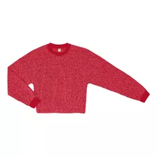 Blusao Feminino Tricot Pop Rovitex Vermelho