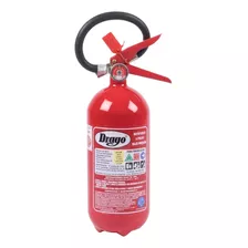 Matafuego Drago Aluminio Polvo Abc 2.5 Kg Alta Eficiencia Durabilidad Ideal Hogar Oficina Vehículos Departamentos Casas Comercios Negocios Locales Sello Iram