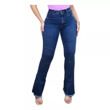 Calça Jeans Feminina Flare Levanta Empina Bunbum Hot Pants