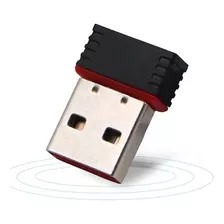 Adaptador Antena Wifi Usb Para Pc, 2.4ghz, Velocidad 300mbps