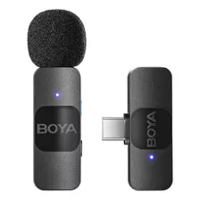 Boya By-v10 Micrófono Lavalier Inalámbrico Para Android U.