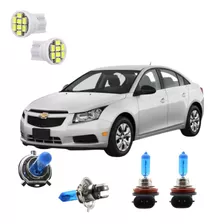 Kit Lâmpada Super Branca 8500k Led Cruze 2011 2012 2013 2014