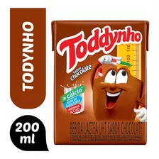 Kit C/ 12 Achocolatado Toddynho Bebida Lactea 200 Ml