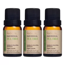 3un Óleos Essenciais 10ml Tea Tree Melaleuca - Via Aroma