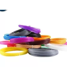 Filamento Pcl 20mts 4 Colores X 5mts Impresora Lapiz 3d Kit