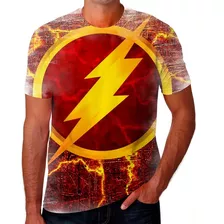 Camisa Camiseta The Flash Super Herói Filme Envio Rápido 18