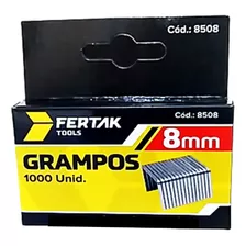 Grampo 8mm Tipo53 Grampeador Tapeceiro Caixa 1000pçs 