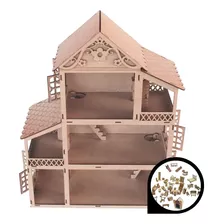 Casa Casinha Sylvanian Families + 27 Moveis