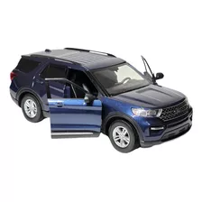 Miniatura De Ferro Ford Explorer Xlt 18cm 1/24 Motor Max