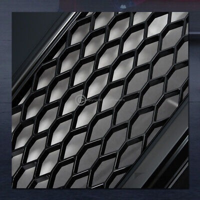 For 2005-2008 Audi A4 B7 Matte Black Rs-mesh Front Bumpe Gt2 Foto 3