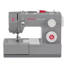 Máquina De Coser Recta Singer Heavy Duty 4432 Portable Gris 110v