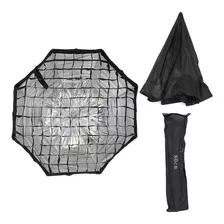Octabox Umbrella 80cm Com Tela Para Estudio Fotografico