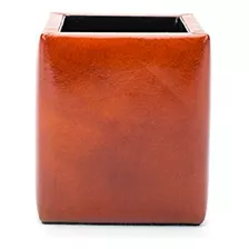 Bosca Cuero Viejo Pencil Box (ámbar, Un Tamaño)