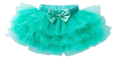 Saia De Bebê Para Meninas E Net Yarn Bow Princess Petti Mult
