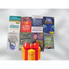 Pack De 8 Libros Inteligencia, Padre, Piense, Amigos, Cerdo