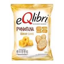 Kit 10 Snack Panetini Queijo Suave Eqlibri 105g