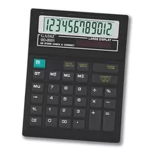 Calculadora 12 Digitos Pantalla Grande Oficina Verificadora