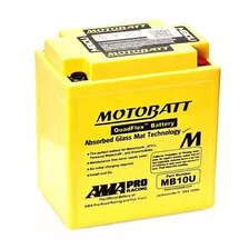 Batería Motobatt Mb10u Suzuki Gs500, Kawasaki, Piaggio