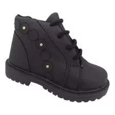 Bota Coturno Feminina Tratorada Infantil 09-002 - Yahup