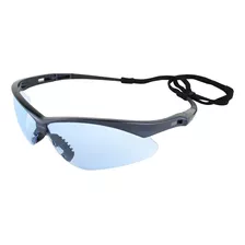 Lentes De Seguridad Jackson Safety Nemesis V30 Azul Claro Color Negro