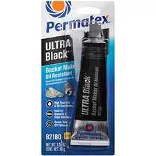 Permatex 85080-6pk Ultra Black Mxima Resistencia Al Aceite
