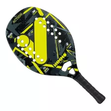 Raquete Beach Tennis Vammo Action, Full Carbono 3k - Amarela Cor Amarelo