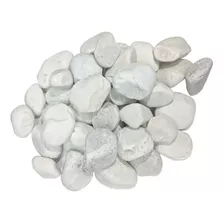 Piedra Decorativa Mármol Blanco Grande Jardin Macetas 2.5kg