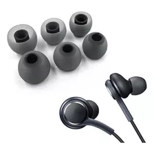 Borrachinhas Pads Earbud P/ Fone Akg S8 A8 Ou Level Active Cor Branco