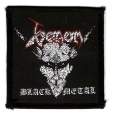 Patch Microbordado - Venom - Black Metal P5 Produto Oficial