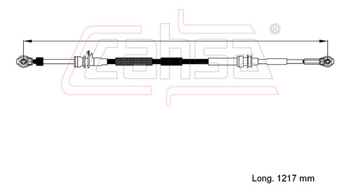 Cable Selector Velocidades Para Mercury Mountaineer 2000 4l Foto 2