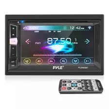 Pyle Double Din Dvd Car Stereo Player Bluetooth In-dash Car 